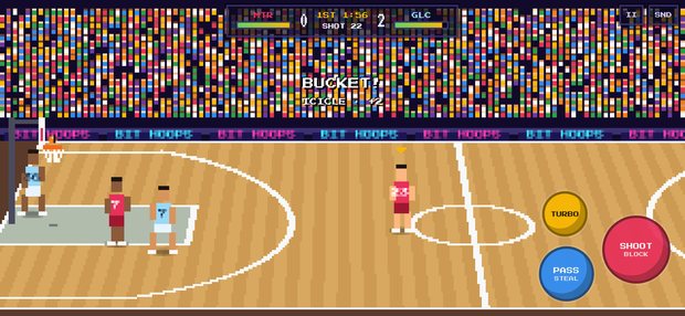 Bit Hoops gameplay