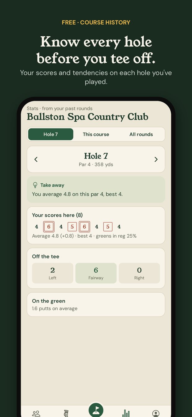 Parbook Golf screenshot 5